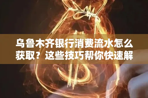 乌鲁木齐银行消费流水怎么获取？这些技巧帮你快速解决